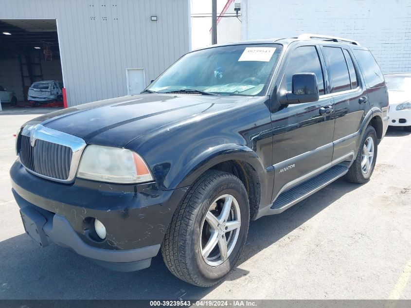 2004 Lincoln Aviator VIN: 5LMEU88H14ZJ17633 Lot: 39239543