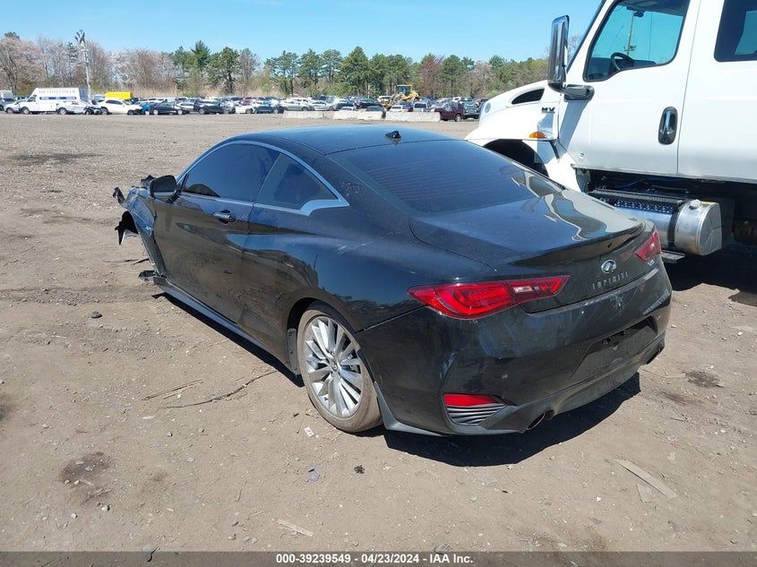 2020 Infiniti Q60 Luxe VIN: JN1EV7EKXLM340038 Lot: 39239549