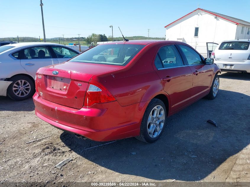 2010 Ford Fusion Se VIN: 3FAHP0HAXAR281825 Lot: 39239585