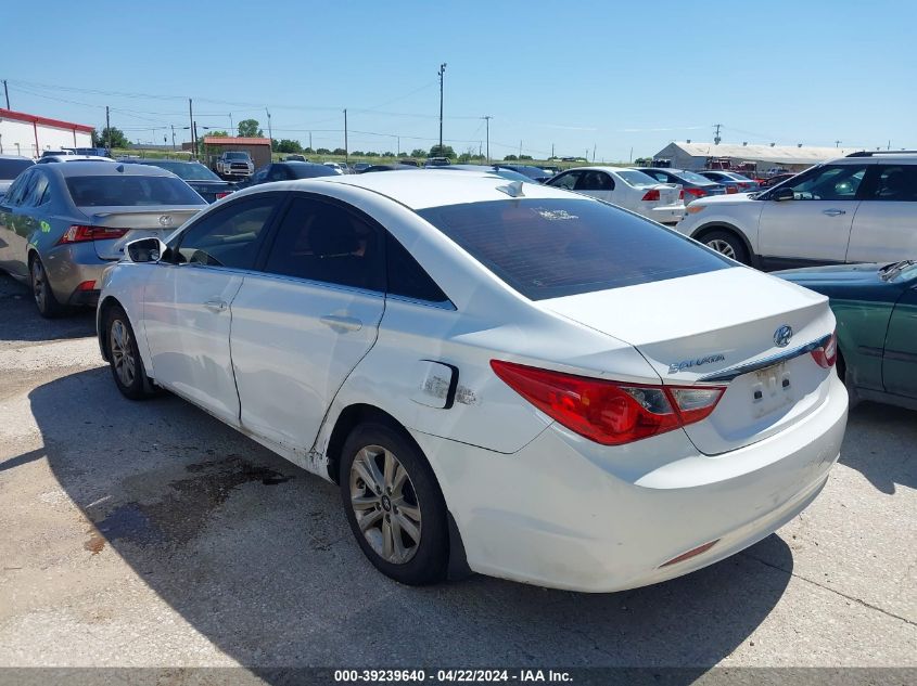 2013 Hyundai Sonata Gls VIN: 5NPEB4AC8DH702852 Lot: 39239640