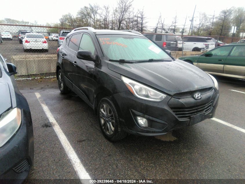 2014 Hyundai Tucson Se VIN: KM8JUCAG8EU875943 Lot: 39239645