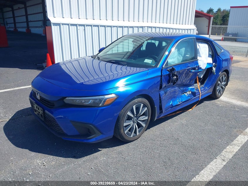 2022 HONDA CIVIC EX - 2HGFE1F76NH311314