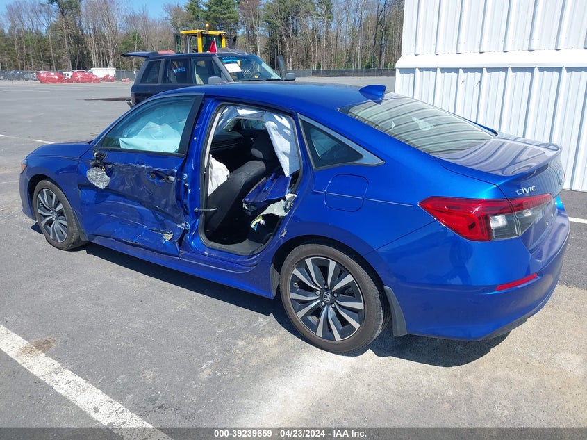 2022 HONDA CIVIC EX - 2HGFE1F76NH311314