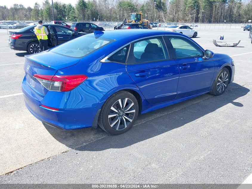 2022 HONDA CIVIC EX - 2HGFE1F76NH311314