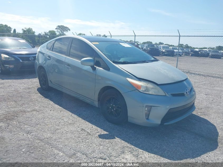 JTDKN3DU6E1833005 | 2014 TOYOTA PRIUS