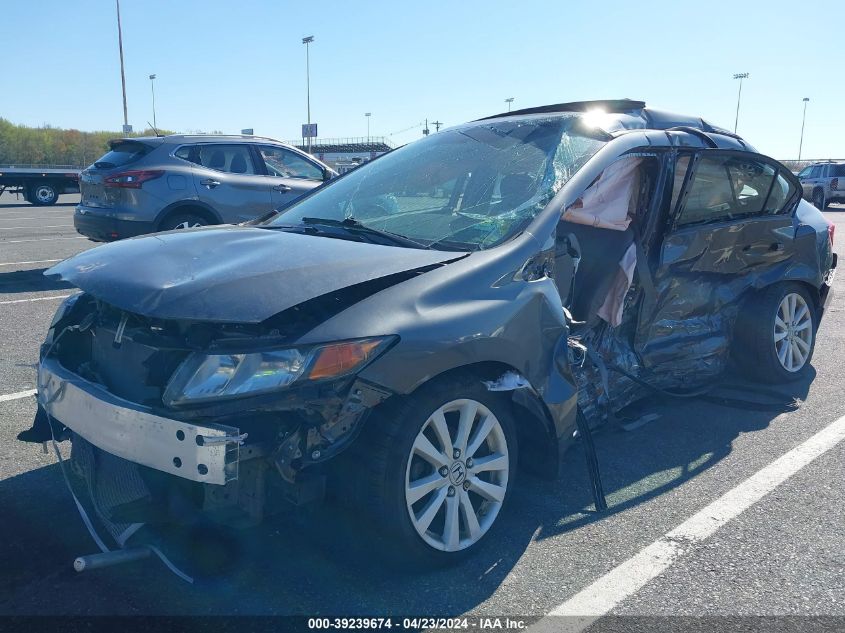 2012 Honda Civic Ex VIN: 19XFB2F81CE344249 Lot: 40578725