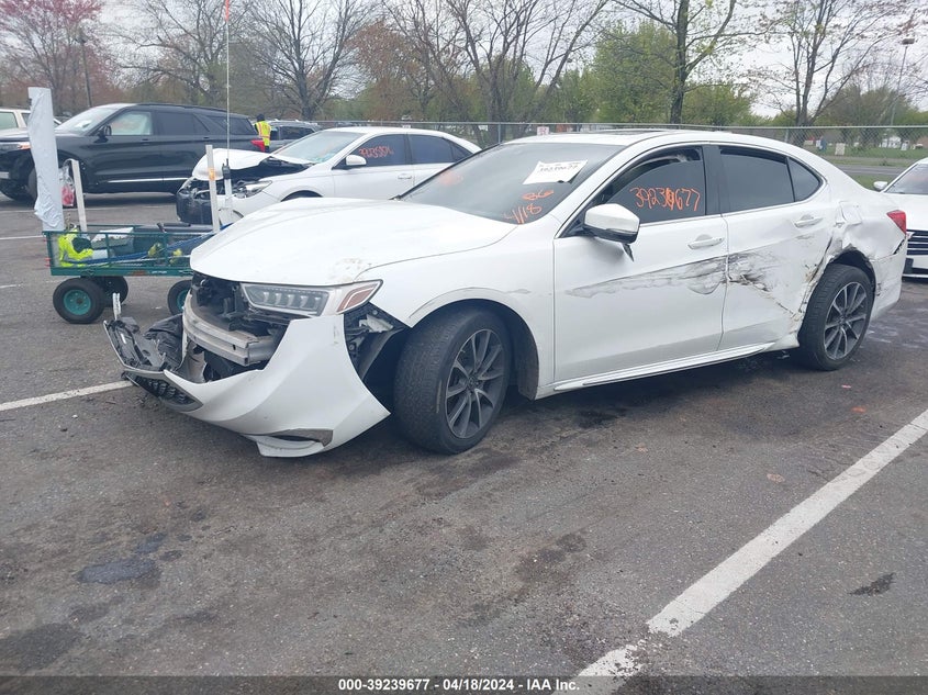 2018 Acura Tlx Tech Pkg VIN: 19UUB3F56JA001988 Lot: 39239677