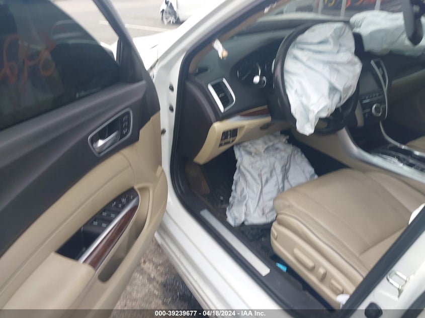 2018 Acura Tlx Tech Pkg VIN: 19UUB3F56JA001988 Lot: 39239677