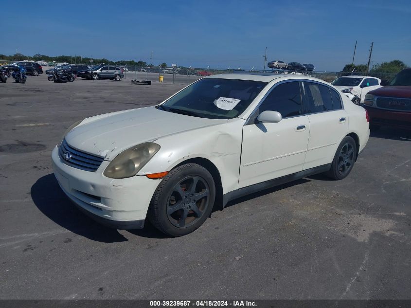 JNKCV51FX4M710924 | 2004 INFINITI G35X