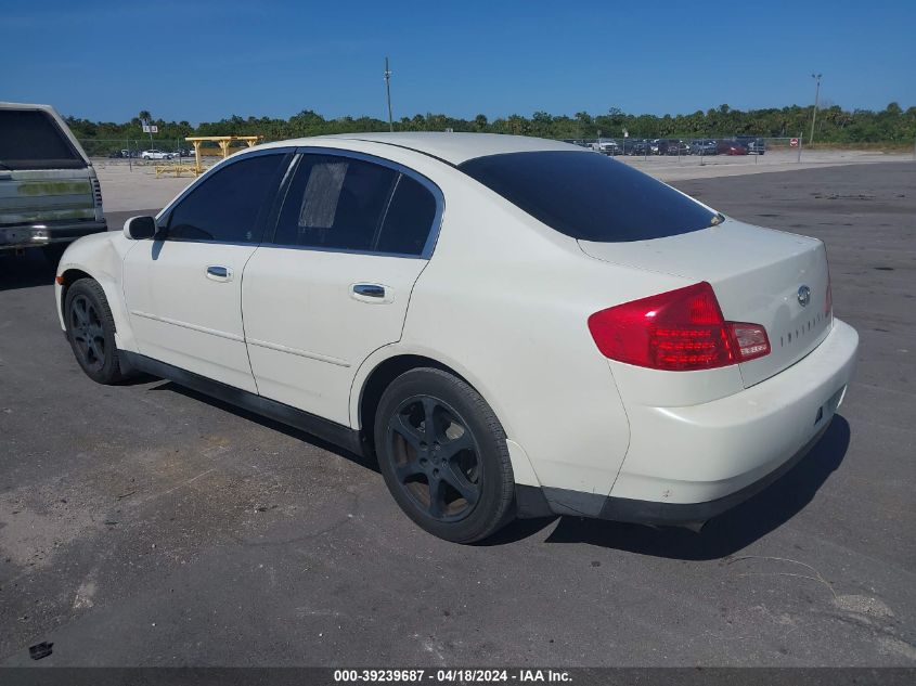 JNKCV51FX4M710924 | 2004 INFINITI G35X