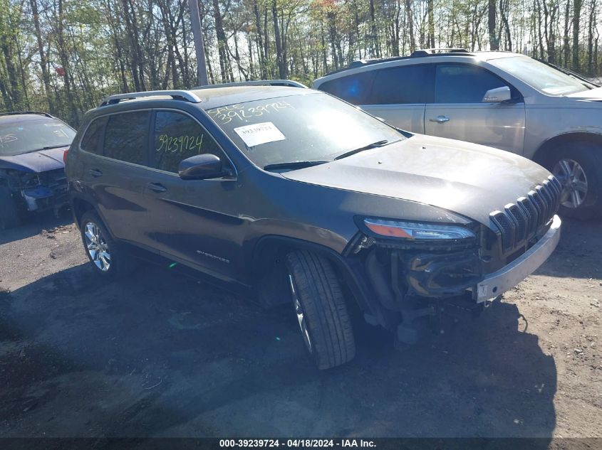 2015 Jeep Cherokee Limited VIN: 1C4PJLDS9FW547380 Lot: 39253302