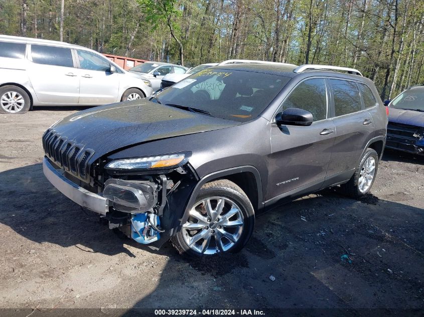 2015 Jeep Cherokee Limited VIN: 1C4PJLDS9FW547380 Lot: 39253302