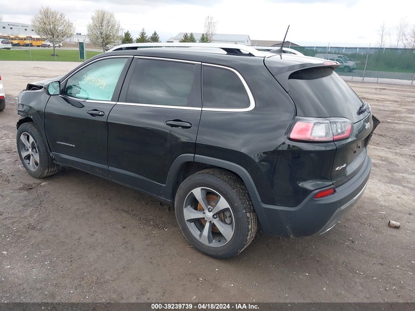 VIN 1C4PJMDX4KD386847 2019 JEEP CHEROKEE LIMITED 4X4