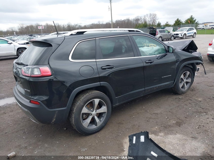 VIN 1C4PJMDX4KD386847 2019 JEEP CHEROKEE LIMITED 4X4