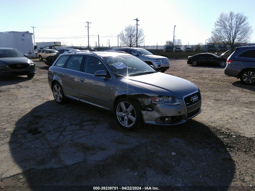 2008 Audi A4 3.2 VIN: WAUKH78E08A074998 Lot: 39239751