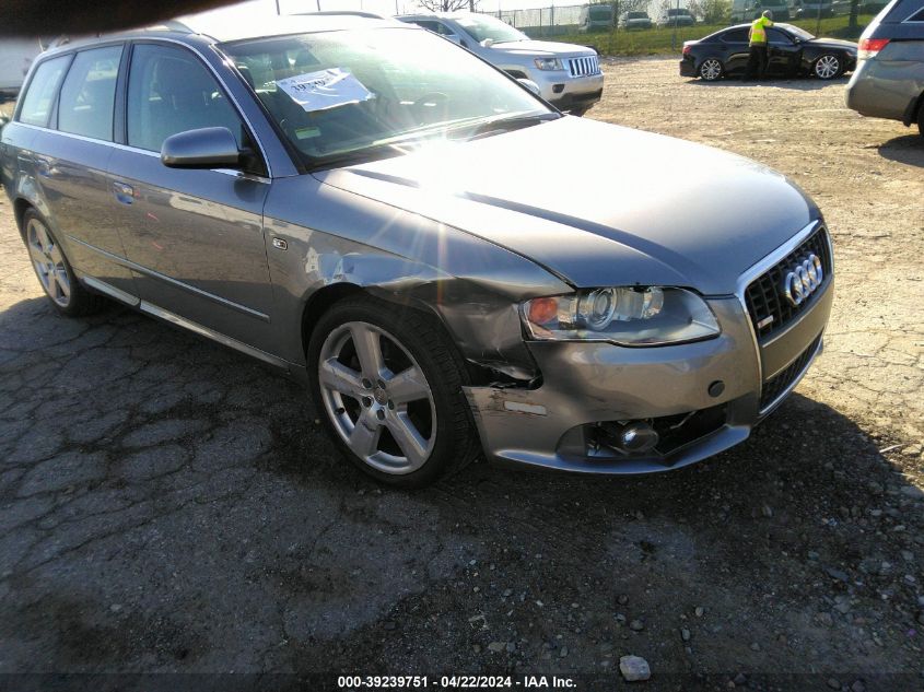 2008 Audi A4 3.2 VIN: WAUKH78E08A074998 Lot: 39239751