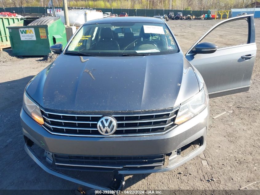 2017 Volkswagen Passat 1.8T Se VIN: 1VWBT7A35HC072966 Lot: 39239757