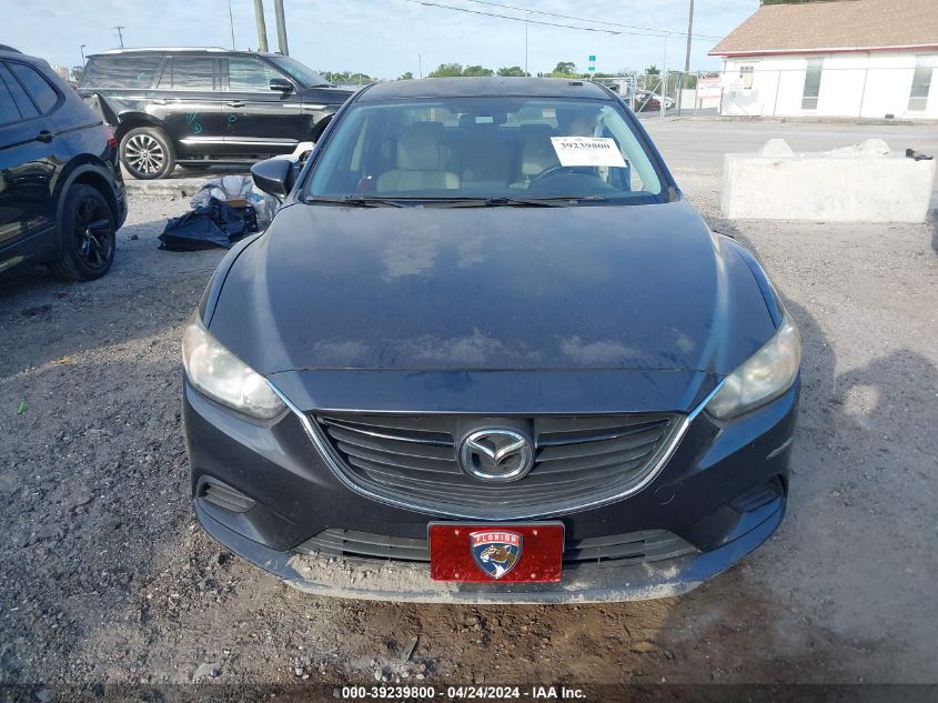 2016 Mazda Mazda6 I Touring VIN: JM1GJ1V54G1431760 Lot: 39239800