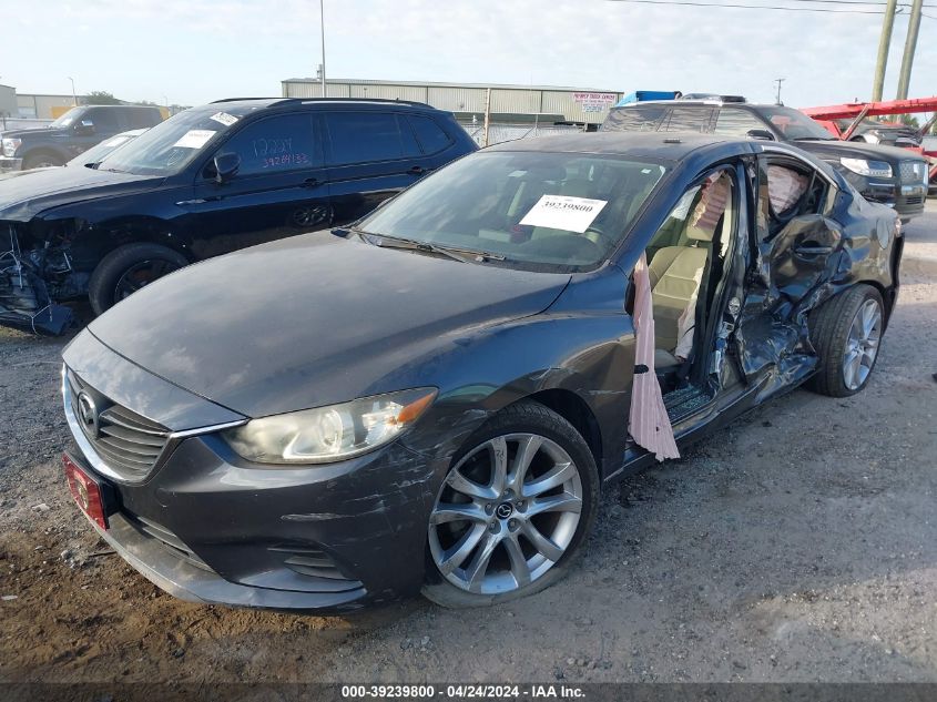 2016 Mazda Mazda6 I Touring VIN: JM1GJ1V54G1431760 Lot: 39239800