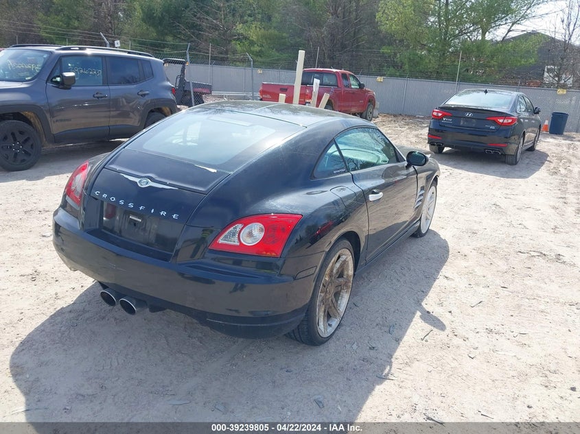 2004 Chrysler Crossfire VIN: 1C3AN69L44X001109 Lot: 39239805