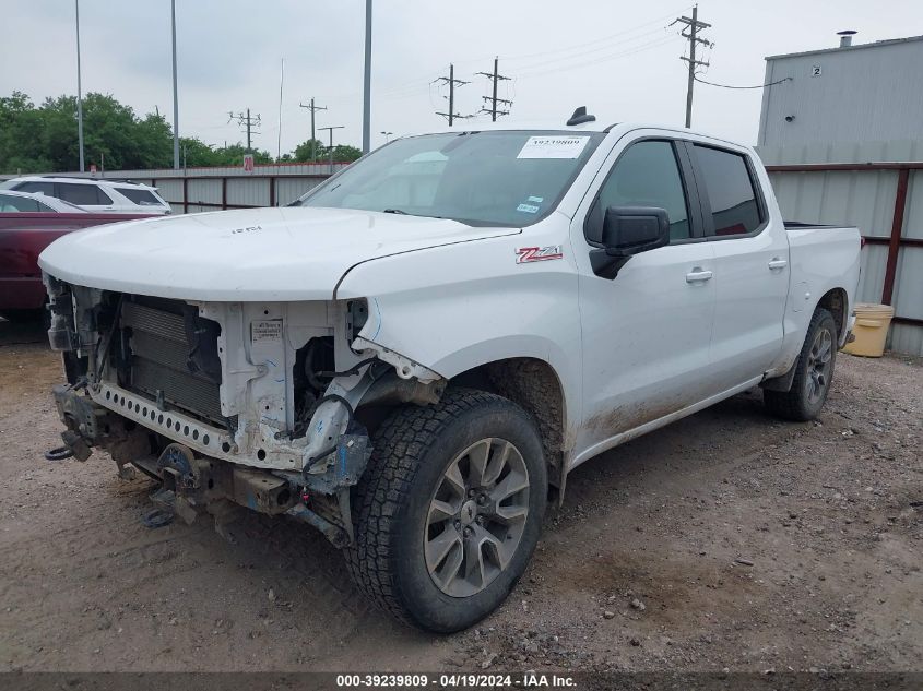 2022 Chevrolet Silverado 1500 Ltd 4Wd Short Bed Rst VIN: 1GCUYEEL0NZ199418 Lot: 39239809