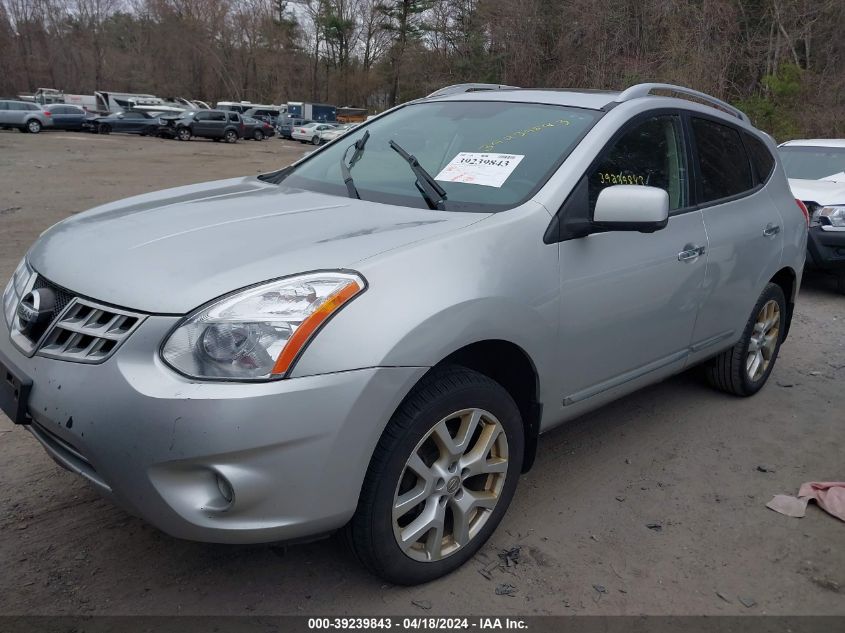 2012 Nissan Rogue Sv W/Sl Pkg VIN: JN8AS5MV3CW403333 Lot: 39239843