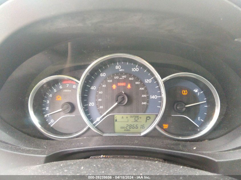 2014 Toyota Corolla Le Plus VIN: 2T1BURHE9EC004871 Lot: 39253677