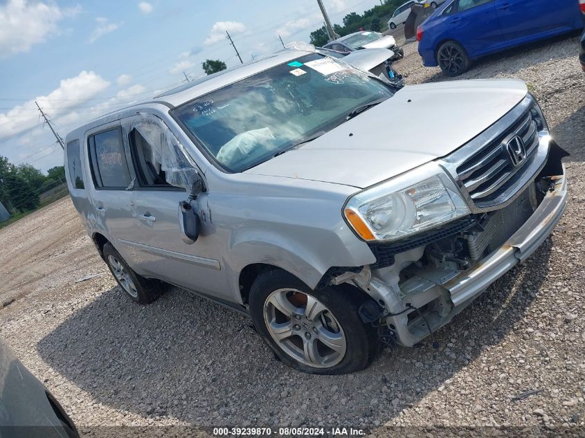 2012 Honda Pilot Ex-L VIN: 5FNYF4H56CB053462 Lot: 39239870