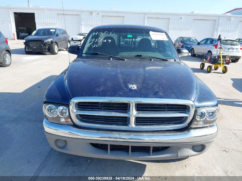 2000 Dodge Dakota Slt/Sport VIN: 1B7FL26X0YS721890 Lot: 39239928