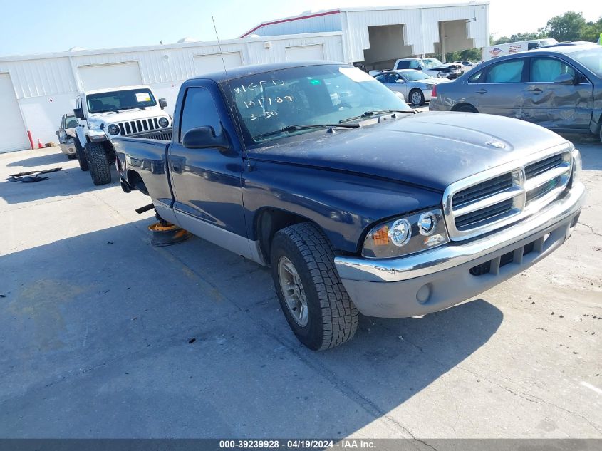 2000 Dodge Dakota Slt/Sport VIN: 1B7FL26X0YS721890 Lot: 39239928