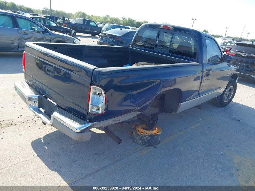 2000 Dodge Dakota Slt/Sport VIN: 1B7FL26X0YS721890 Lot: 39239928