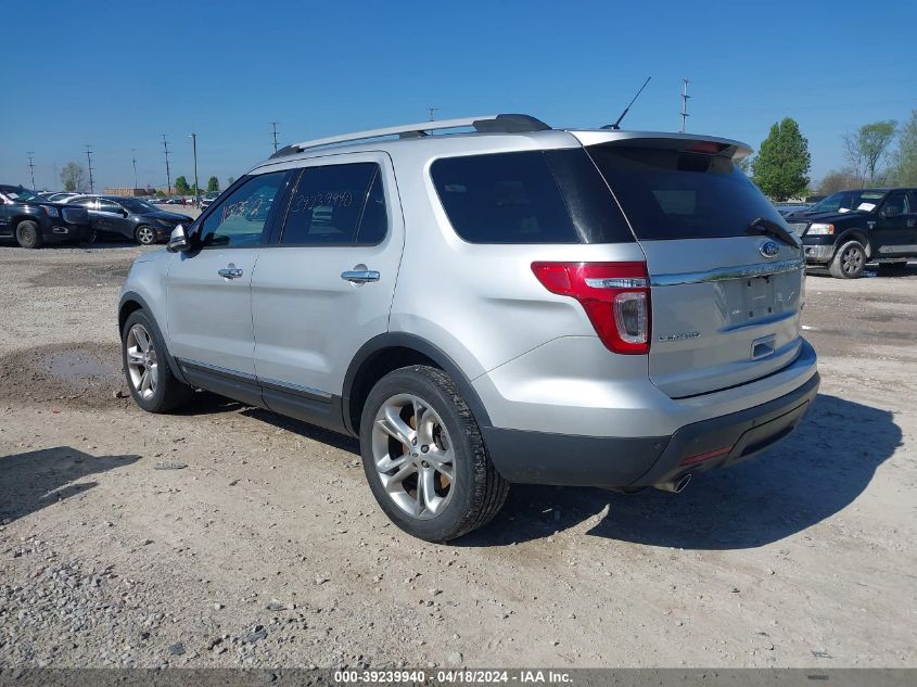 2015 Ford Explorer Limited VIN: 1FM5K7F8XFGB53129 Lot: 39239940