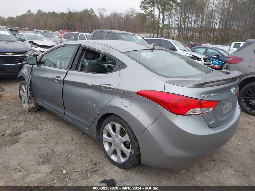 2013 Hyundai Elantra Limited (Ulsan Plant) VIN: KMHDH4AE1DU882687 Lot: 39239976