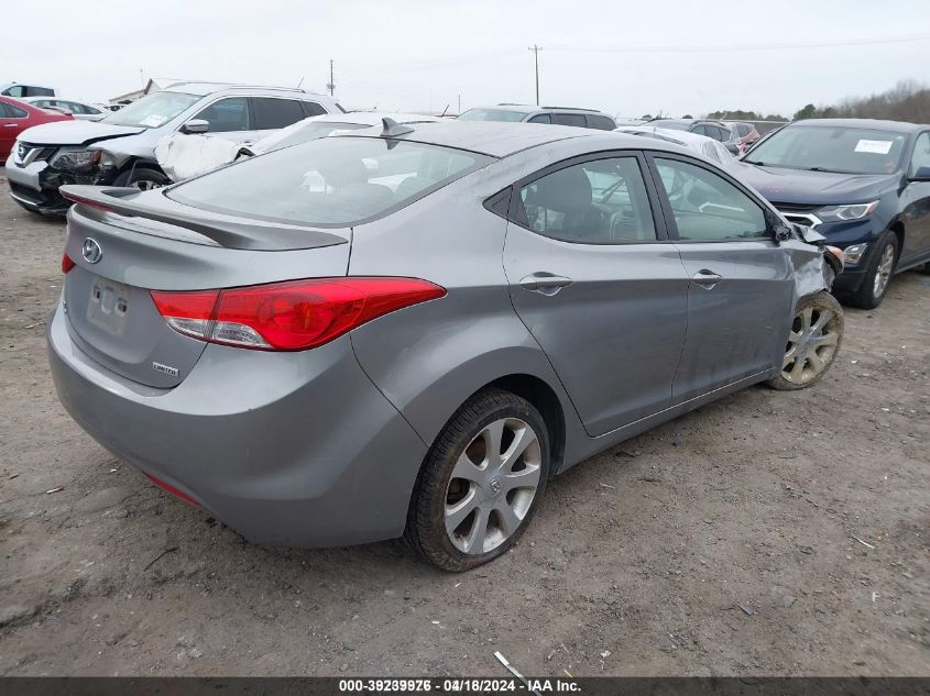 2013 Hyundai Elantra Limited (Ulsan Plant) VIN: KMHDH4AE1DU882687 Lot: 39239976