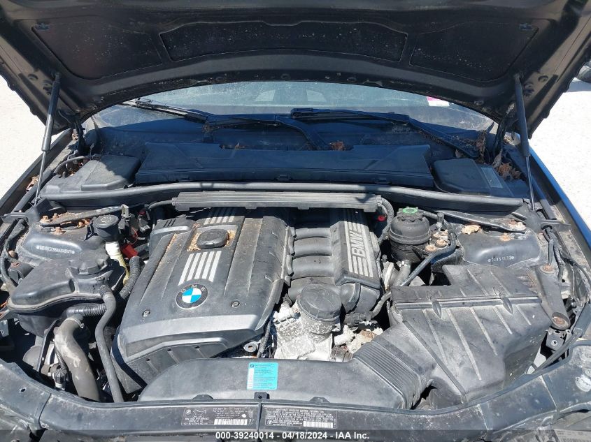 2010 BMW 328I xDrive VIN: WBAPK5C55AA646947 Lot: 39240014