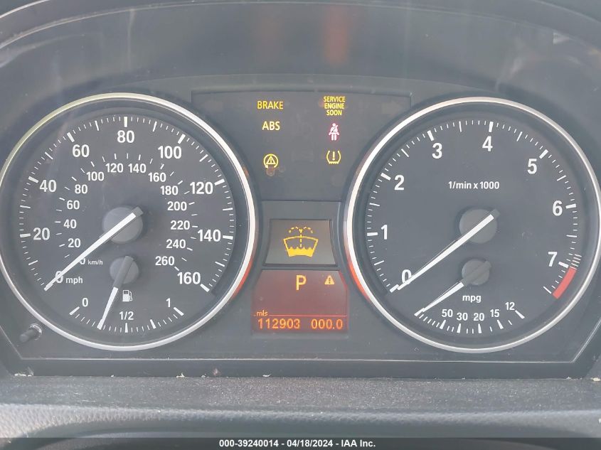 2010 BMW 328I xDrive VIN: WBAPK5C55AA646947 Lot: 39240014