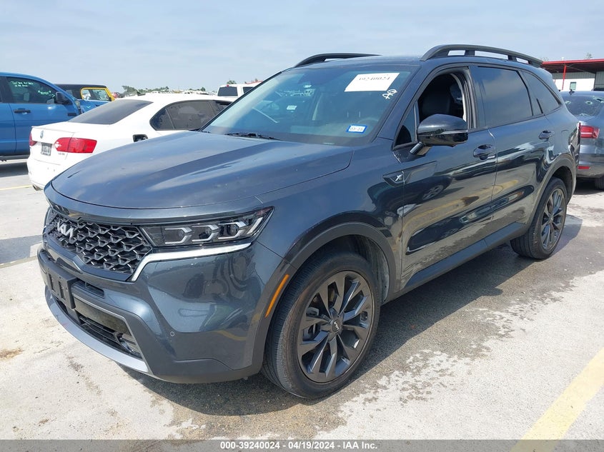 VIN 5XYRKDLF6NG104972 2022 KIA SORENTO X-LINE SX PRESTIGE