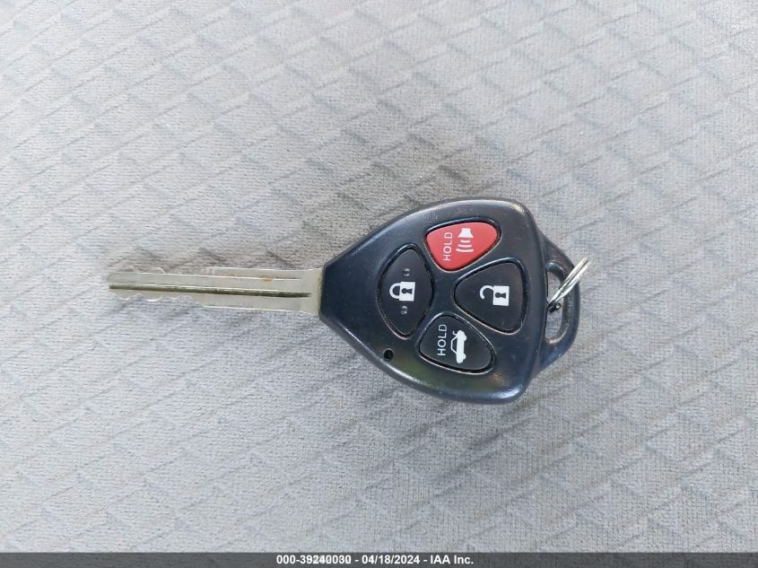 2009 Toyota Camry Le VIN: 4T1BE46KX9U885321 Lot: 39240030