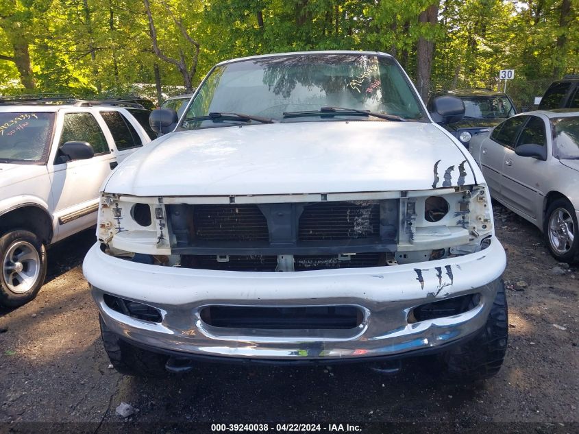 1997 Ford F-150 Lariat/Xl/Xlt VIN: 1FTDX08W3VKC61575 Lot: 39240038