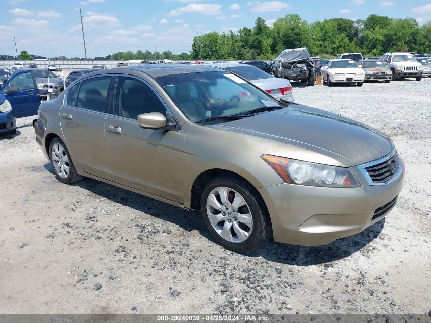 2010 Honda Accord 2.4 Ex-L VIN: 1HGCP2F88AA140408 Lot: 39240039