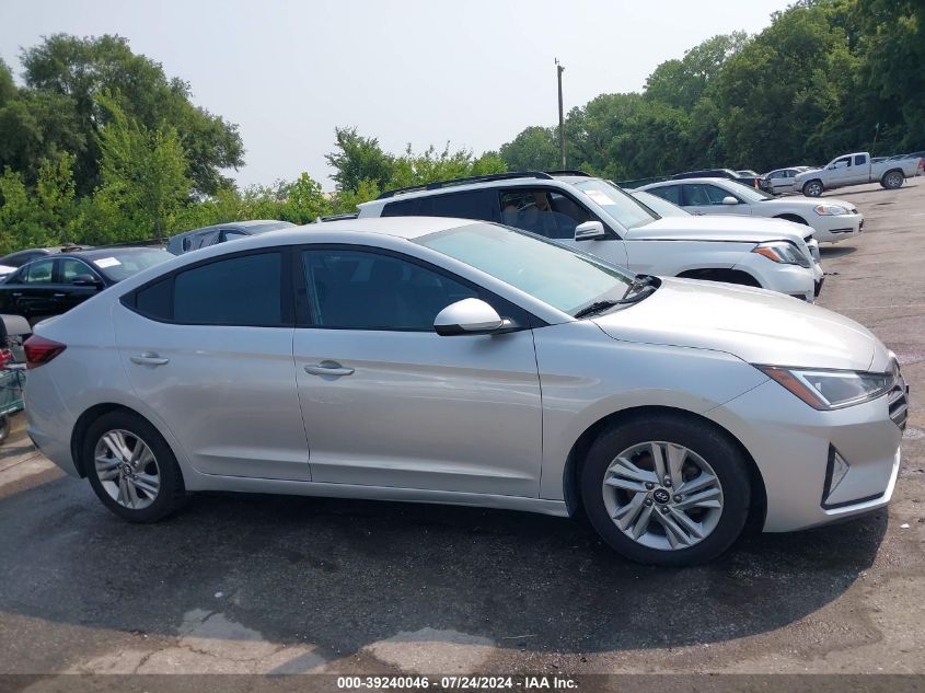 2019 Hyundai Elantra Sel VIN: 5NPD84LF0KH443790 Lot: 39240046