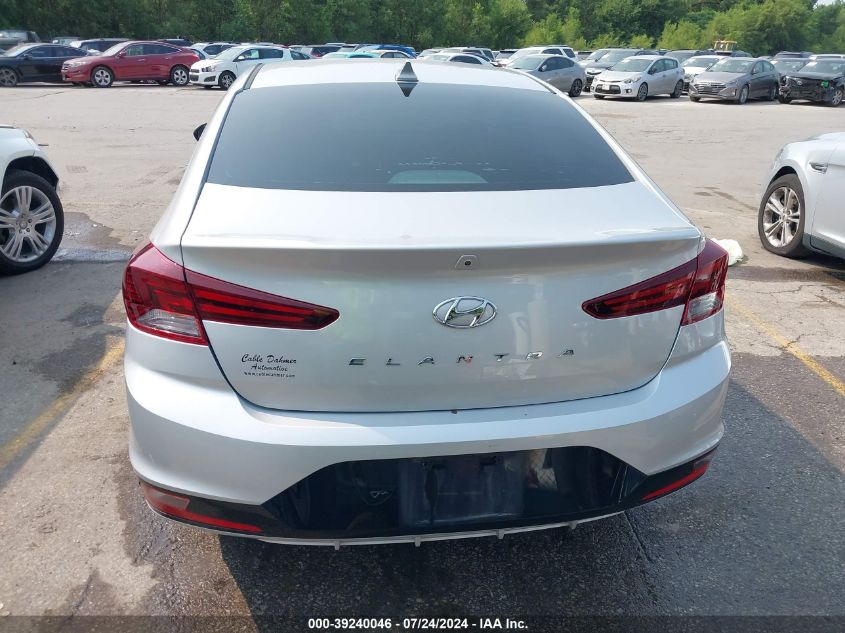 2019 Hyundai Elantra Sel VIN: 5NPD84LF0KH443790 Lot: 39240046