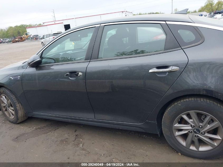 2020 Kia Optima Lx VIN: 5XXGT4L31LG430609 Lot: 39240049