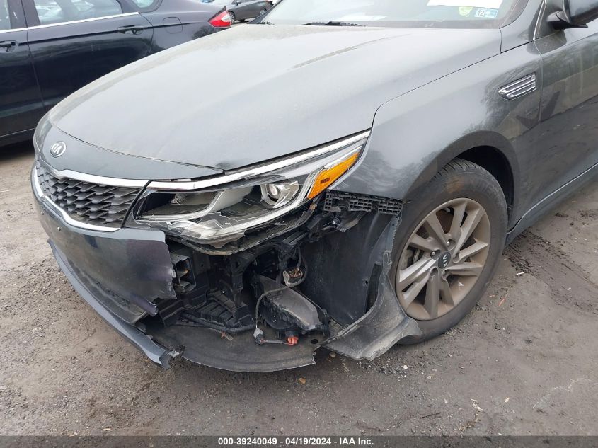 2020 Kia Optima Lx VIN: 5XXGT4L31LG430609 Lot: 39240049