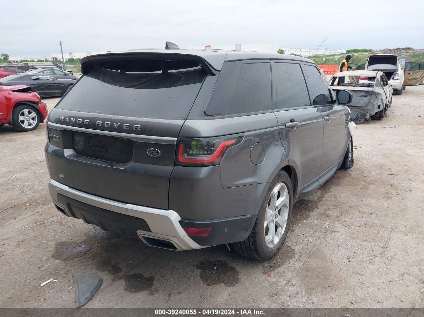 2018 Land Rover Range Rover Sport Hse VIN: SALWR2RV3JA182730 Lot: 39240055