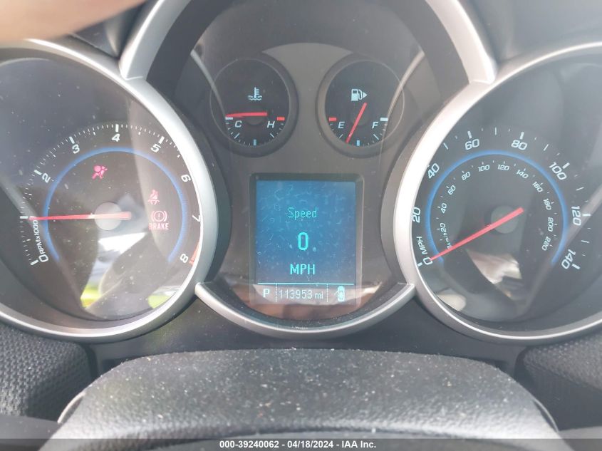 2012 Chevrolet Cruze 2Lt VIN: 1G1PG5SC2C7111670 Lot: 39240062