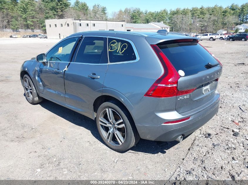 2020 Volvo Xc60 T6 Momentum VIN: YV4A22RK3L1504875 Lot: 39240070