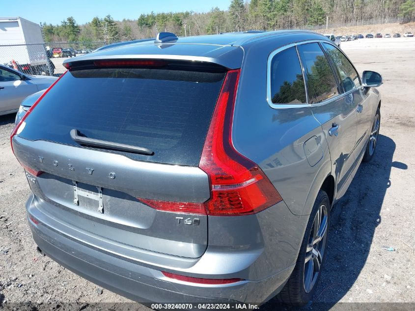 2020 Volvo Xc60 T6 Momentum VIN: YV4A22RK3L1504875 Lot: 39240070