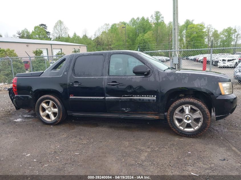 2007 Chevrolet Avalanche 1500 Lt VIN: 3GNEC12037G316019 Lot: 39240084