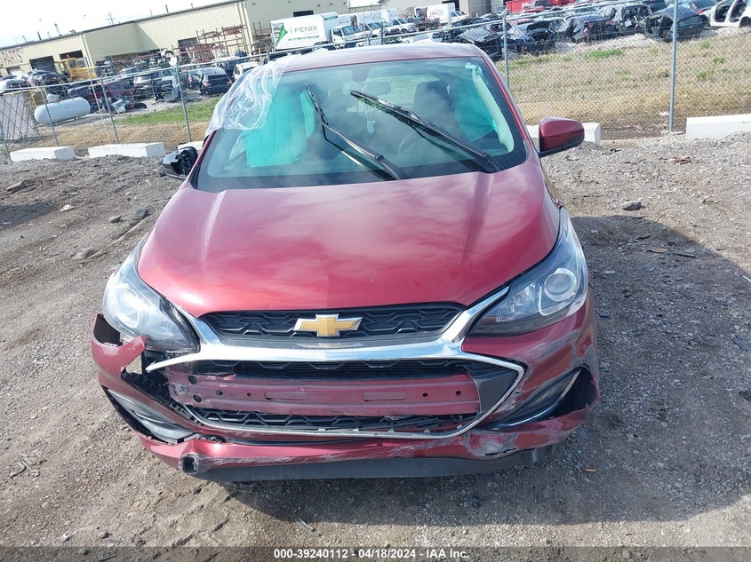 VIN KL8CD6SA1NC018211 2022 CHEVROLET SPARK FWD 1LT AUTOMATIC